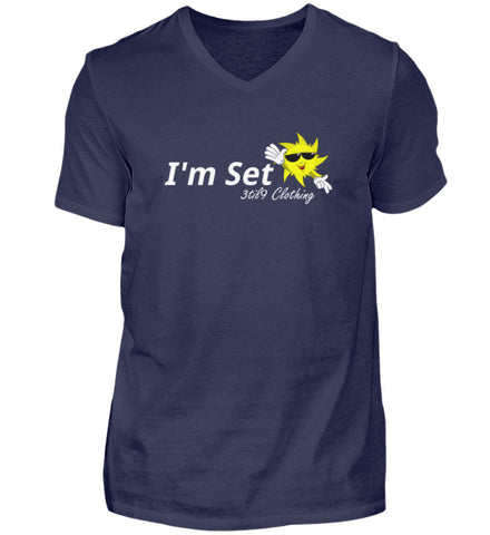 I'm Set - Men's V - Neck Shirt - 3til9 Clothing
