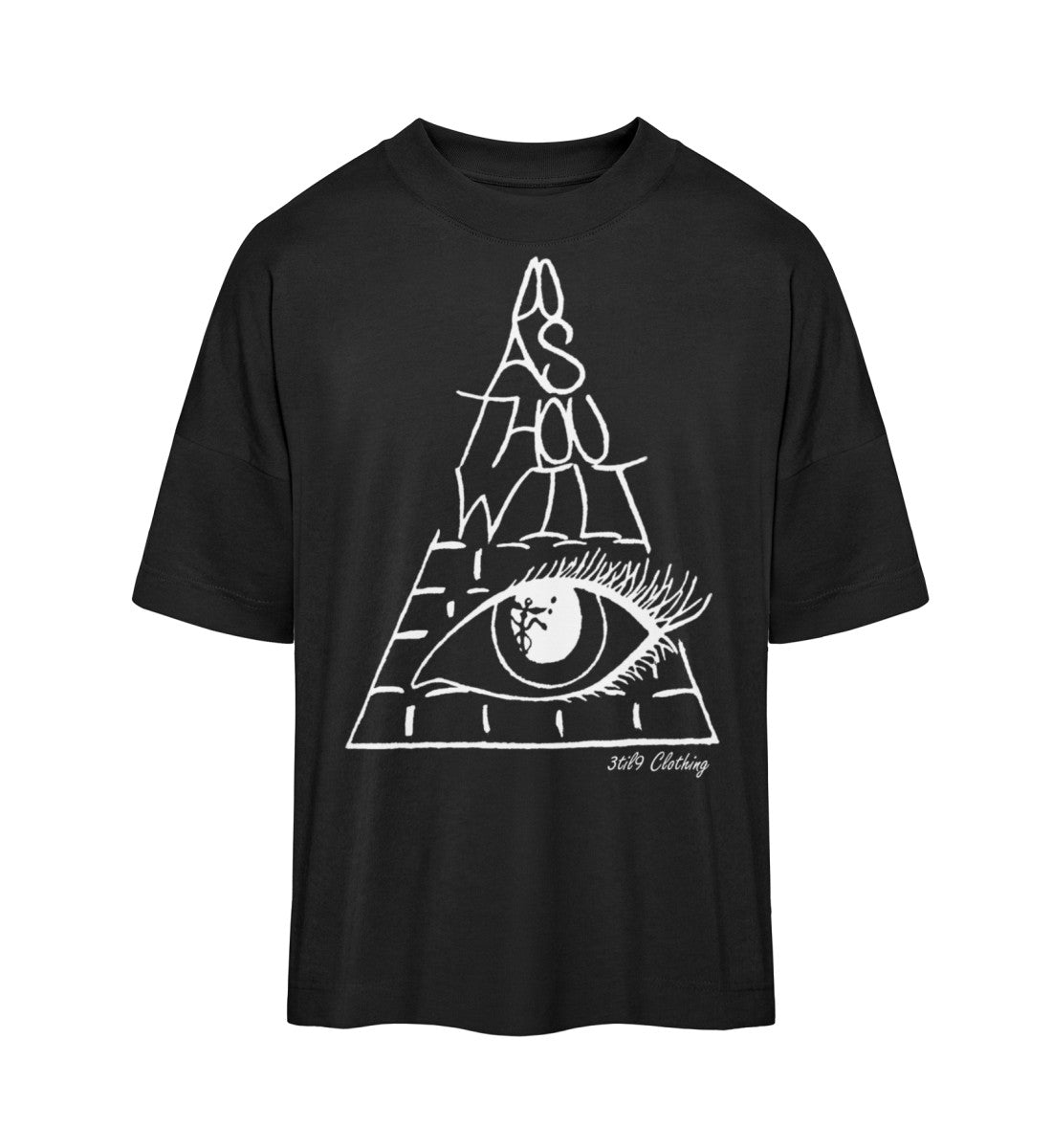 Pyrawill Oversize (2015 Classic) - Organic Oversized Shirt ST/ST - 3til9 Clothing