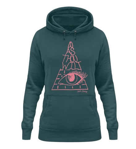 Pyrawill Rose - Ladies' Hoodie - 3til9 Clothing