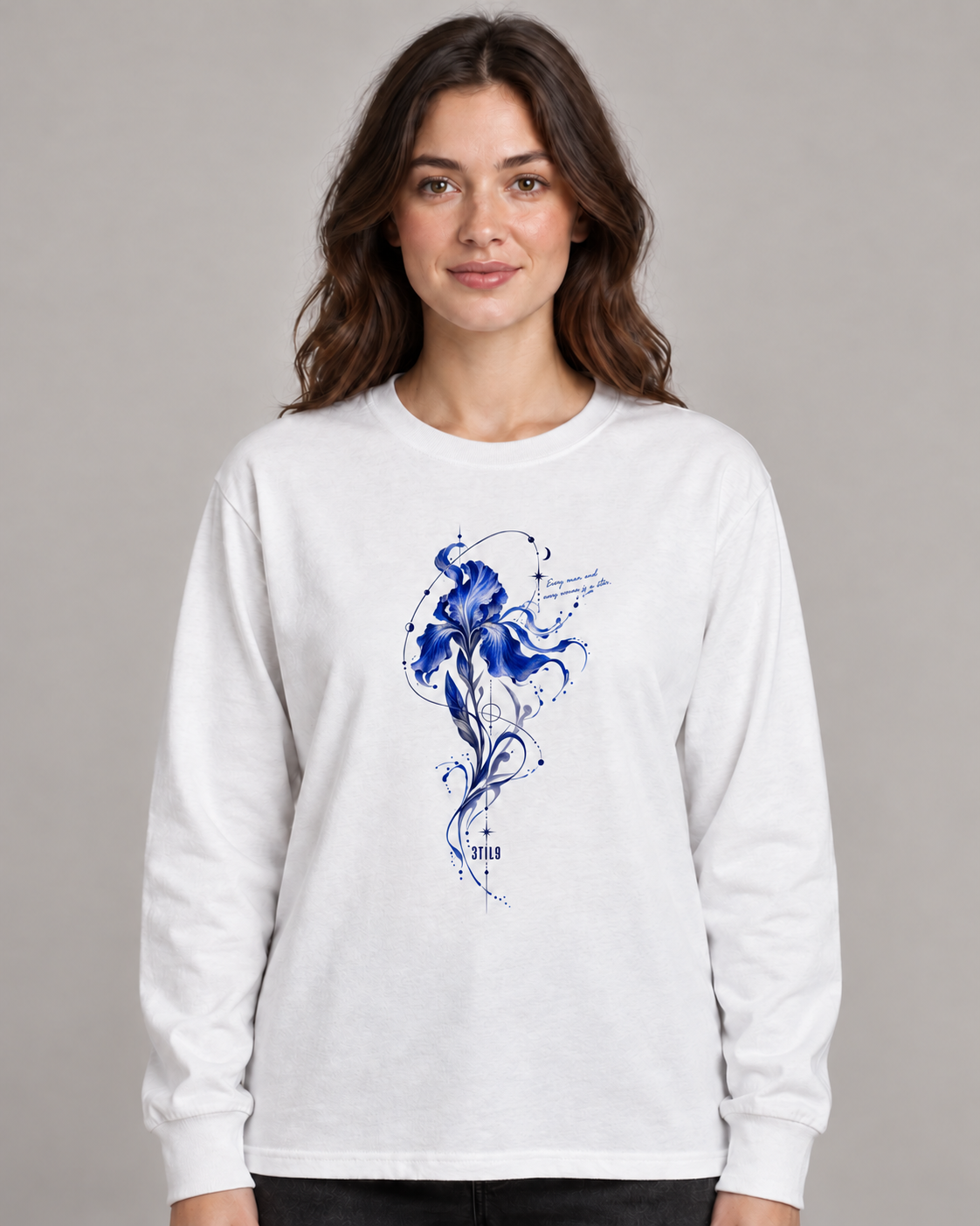 Blue Hour - White, digital wearing view