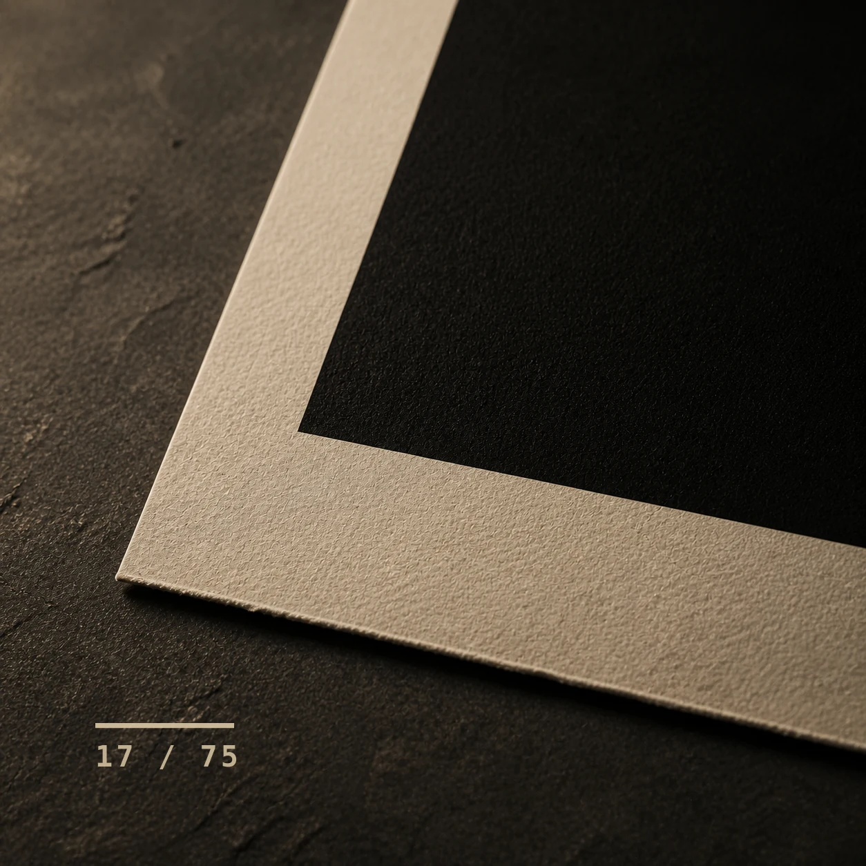 Silent Sponsors numbered poster detail plate showing numbering and paper margin.