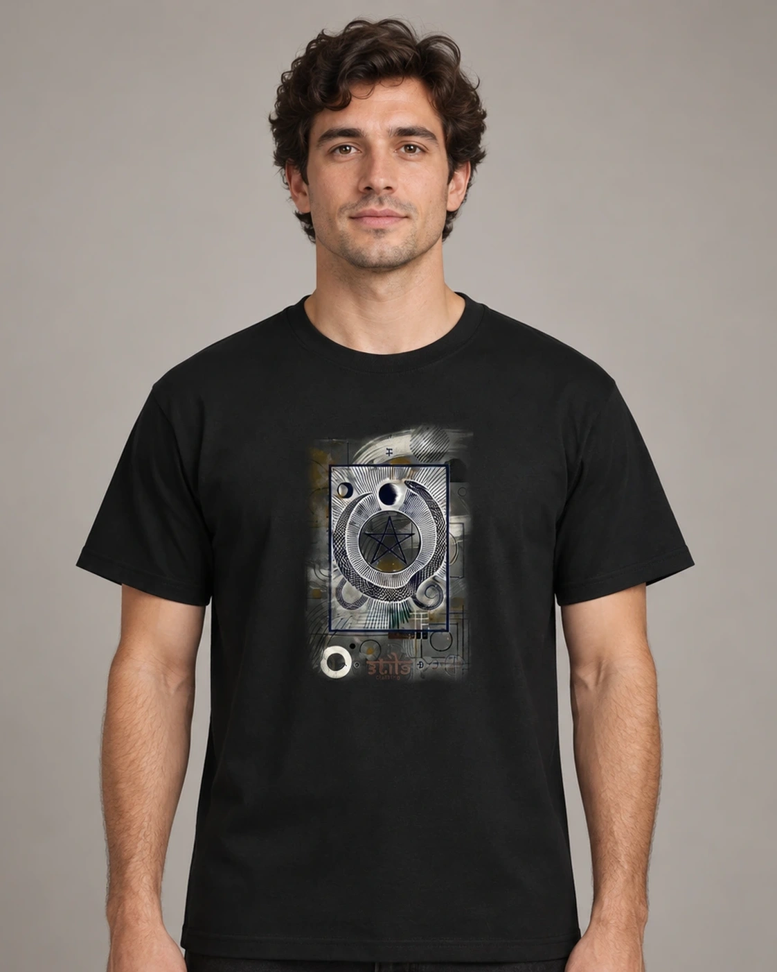 Ouburous 2022 Tee - Black, digital wearing preview